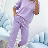 Memo | Conjunto Feminino com Top Liso e Calças