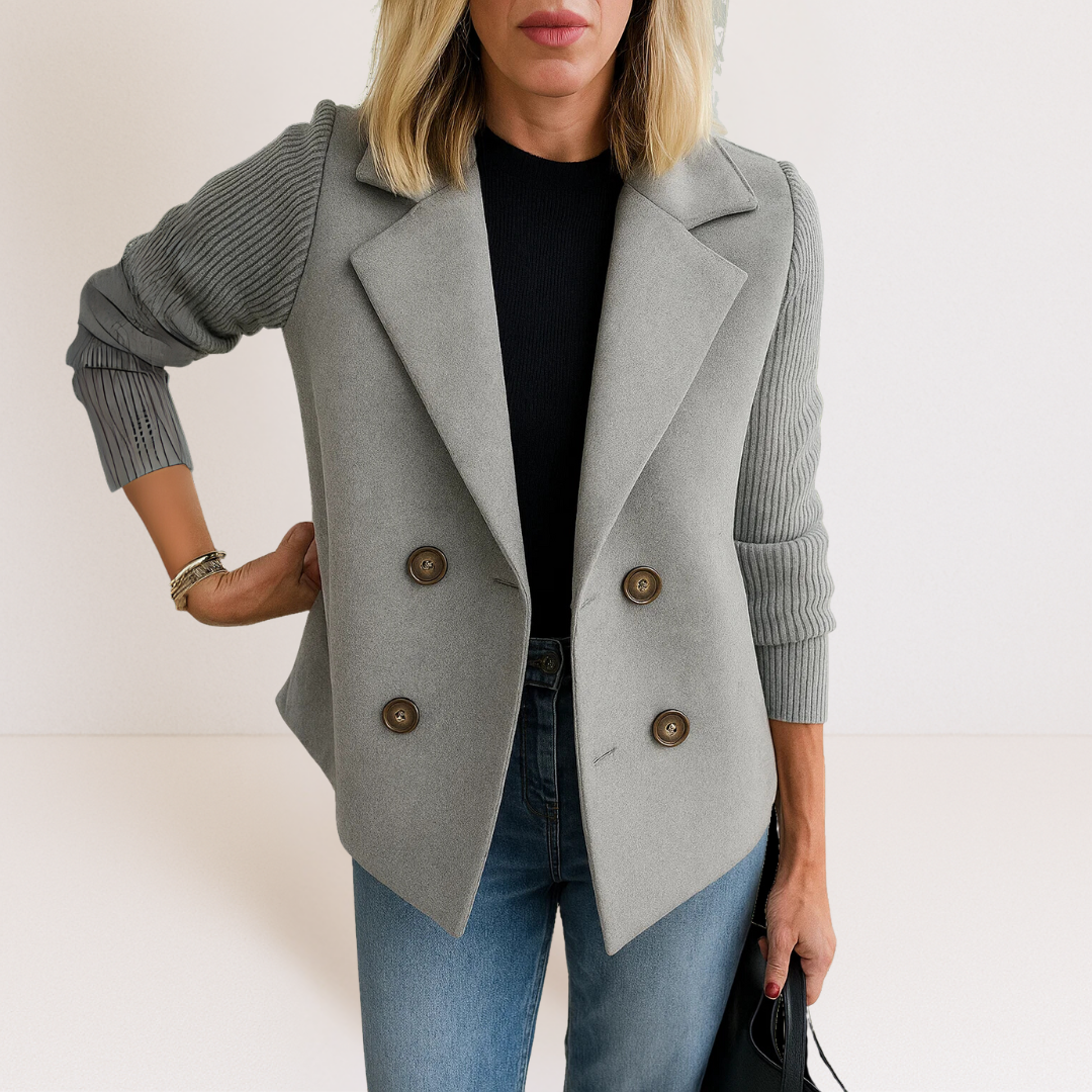 Marta - Casaco Elegante com Malha
