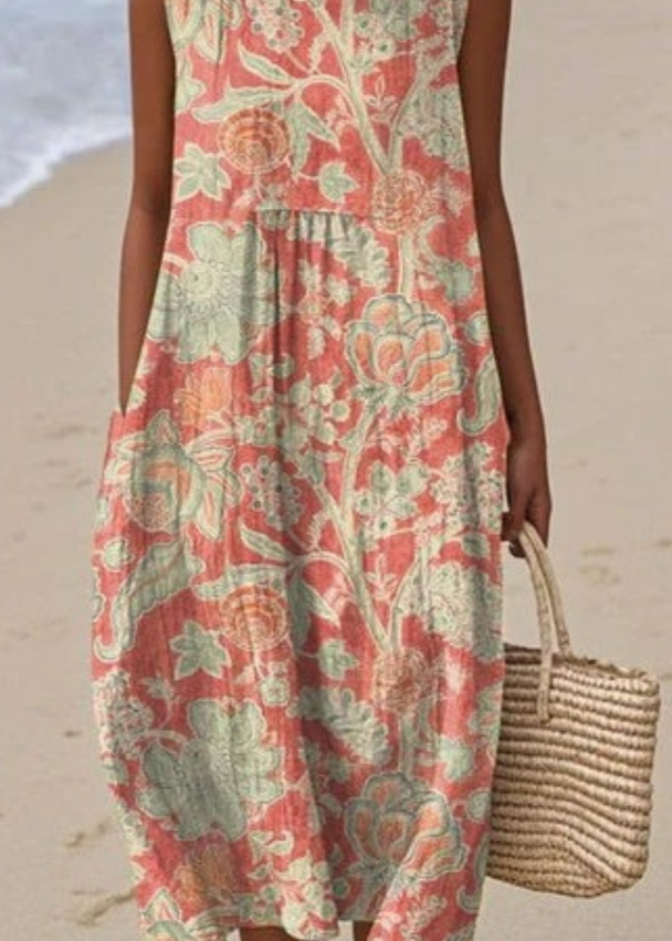 Elis - Vestido floral vintage