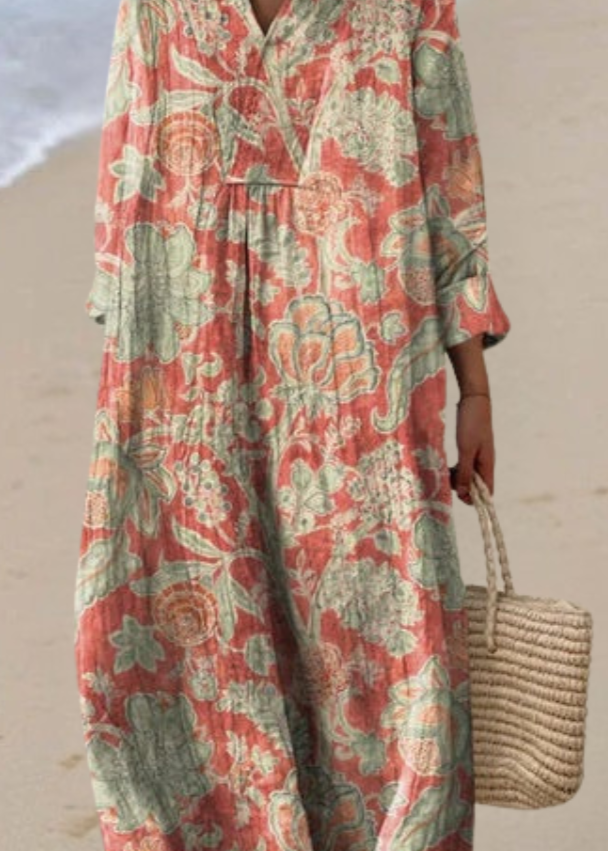 Elis - Vestido floral vintage