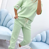 Memo | Conjunto Feminino com Top Liso e Calças