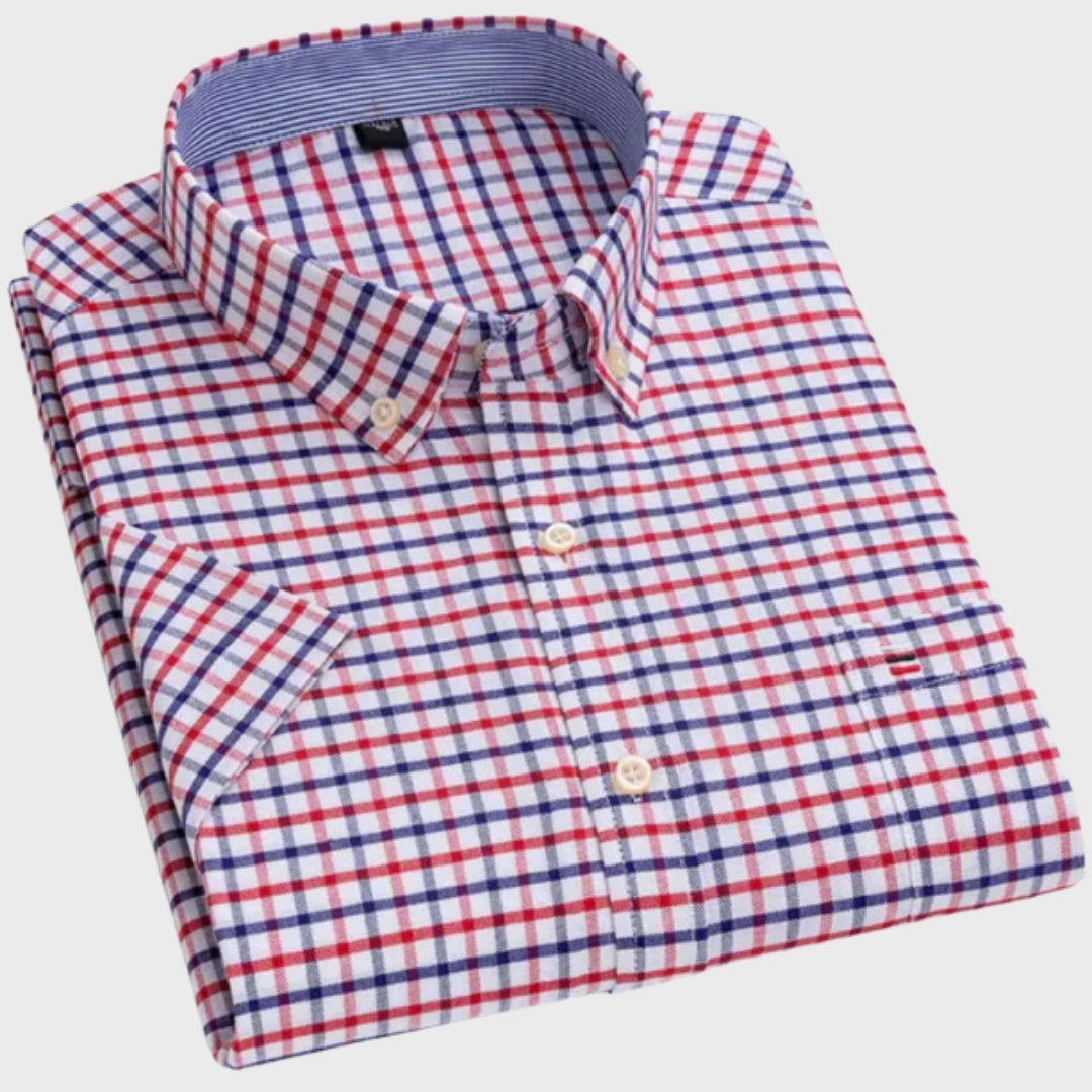 Mateus - Camisa Clássica Algodão Padrão