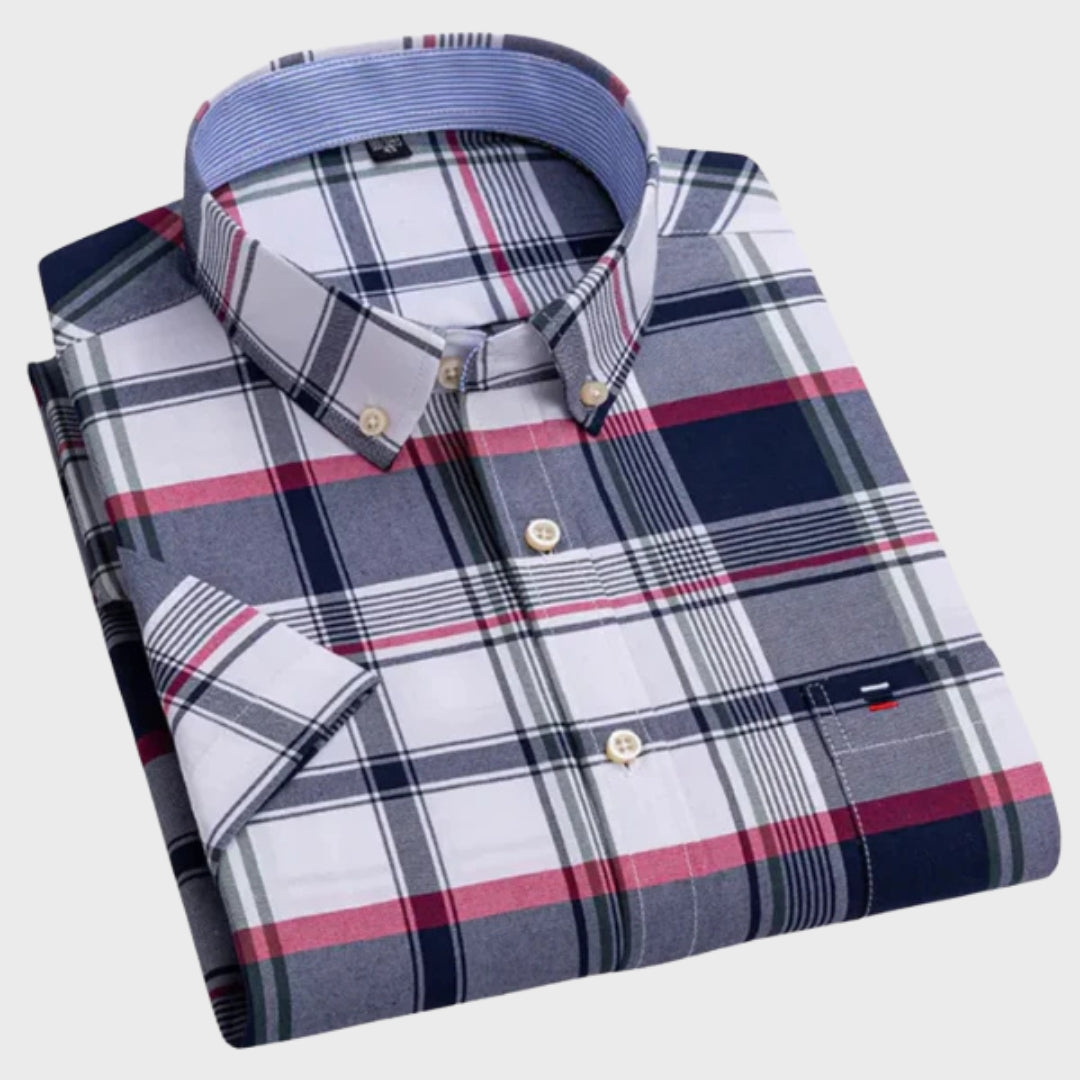 Mateus - Camisa Clássica Algodão Padrão