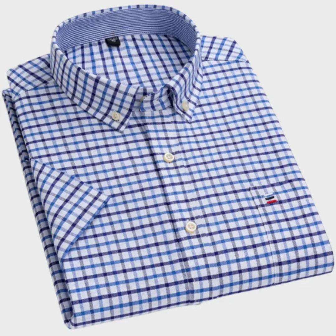 Mateus - Camisa Clássica Algodão Padrão
