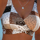 Biquíni Paisley Patchwork