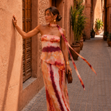 Vestido Longo Serena – Elegância Fluida para Momentos Especiais