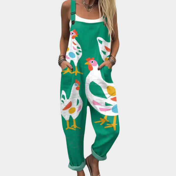 Macacão Estampado Confortável