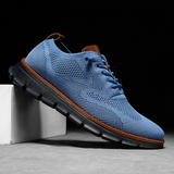 Sapatos Transpiráveis Ultraconfortáveis: Azul-Preto
