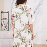 Camélia | Vestido Midi Floral de Verão