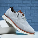 Sapatos Transpiráveis Ultraconforto: Cinzento Claro