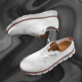 Sapatos respiráveis Ultraconforto: Brancos