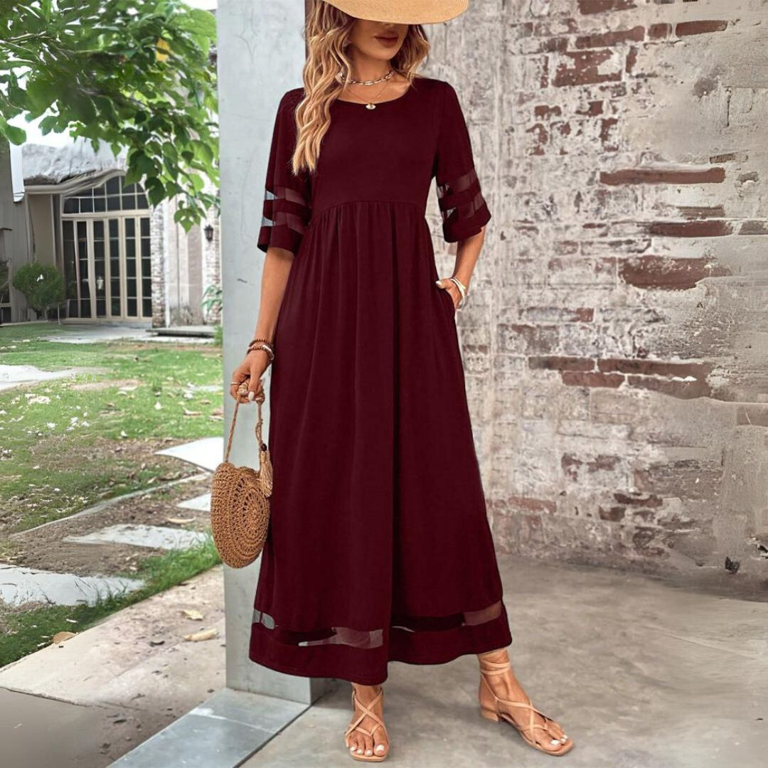 Catarina - Vestido Elegante Que Cobre a Barriga