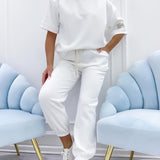 Memo | Conjunto Feminino com Top Liso e Calças