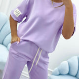 Memo | Conjunto Feminino com Top Liso e Calças