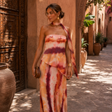 Vestido Longo Serena – Elegância Fluida para Momentos Especiais