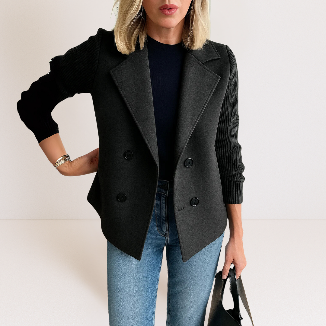 Marta - Casaco Elegante com Malha