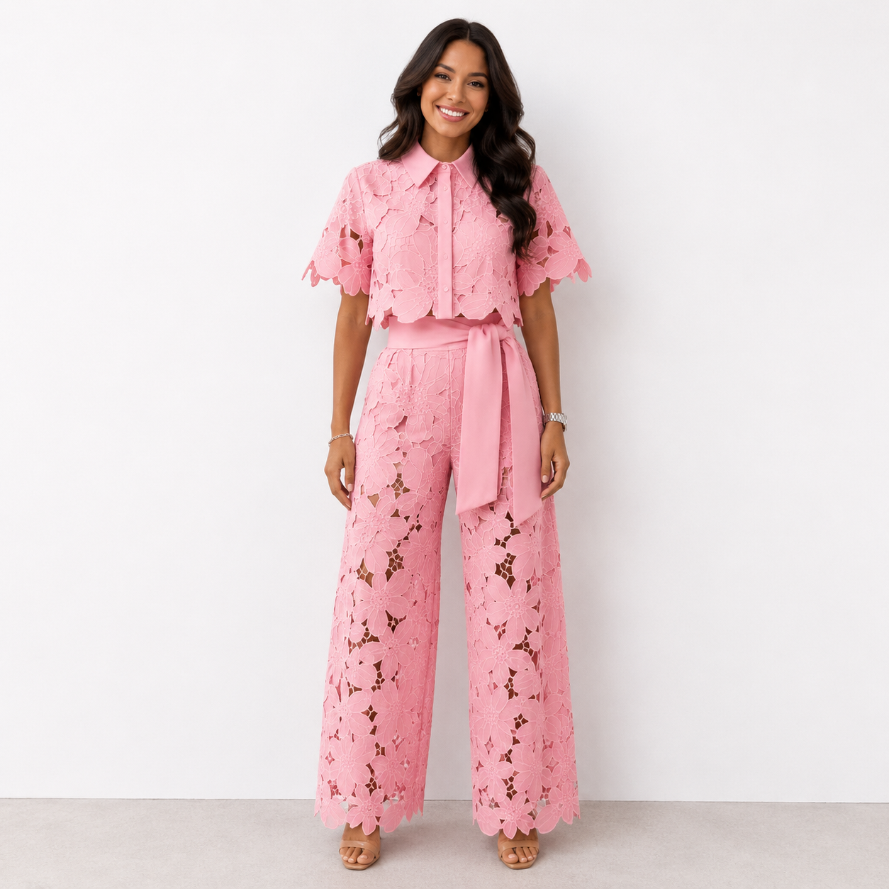 Isabel™ - Conjunto Luxo Casual de Duas Peças