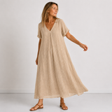 Vestido Jade Longo Fluido para o Verão!