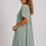 Vestido Jade Longo Fluido para o Verão!
