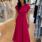 Vestido Midi Plissado, Elegância para o Verão!
