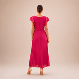Vestido Midi Plissado, Elegância para o Verão!
