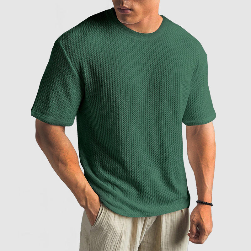 T-Shirt de Malha - Retenção de Forma