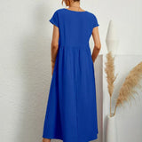 Gabriela | Vestido midi fluido de elegância intemporal