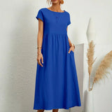 Gabriela | Vestido midi fluido de elegância intemporal