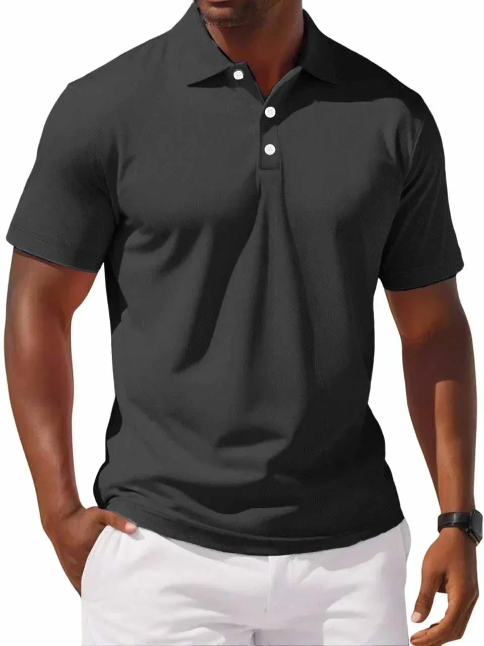 Camisola Polo - Corte Clássico Fresco