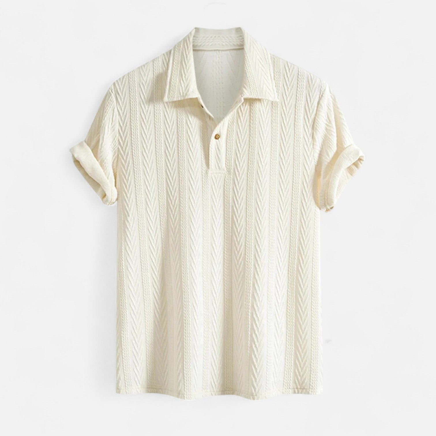 Camisa Polo - Gola Malha Jacquard