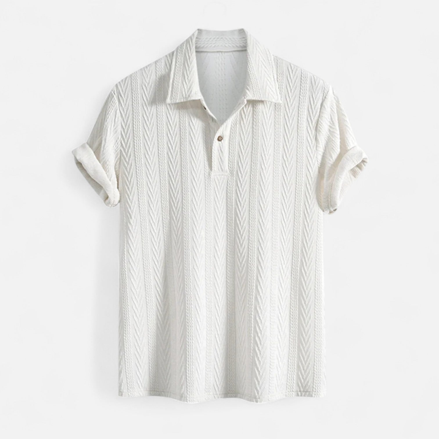 Camisa Polo - Gola Malha Jacquard
