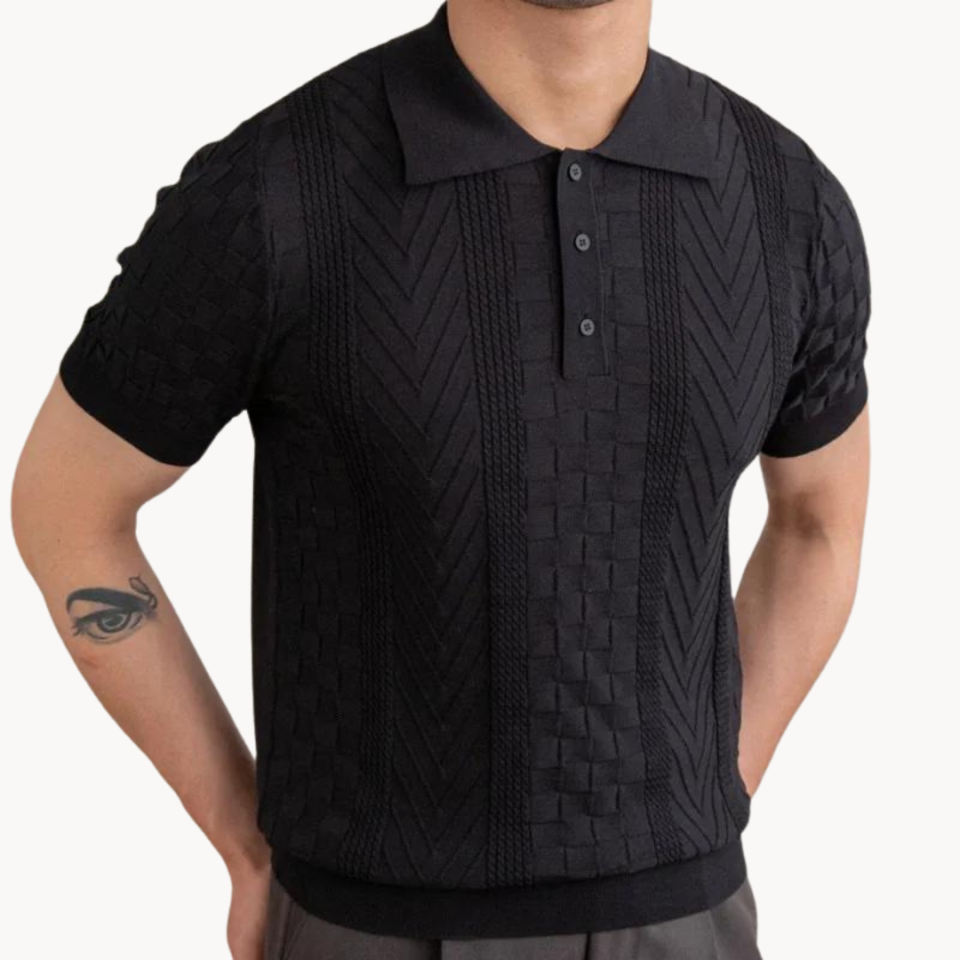 Polo - Mistura Texturizada Jacquard