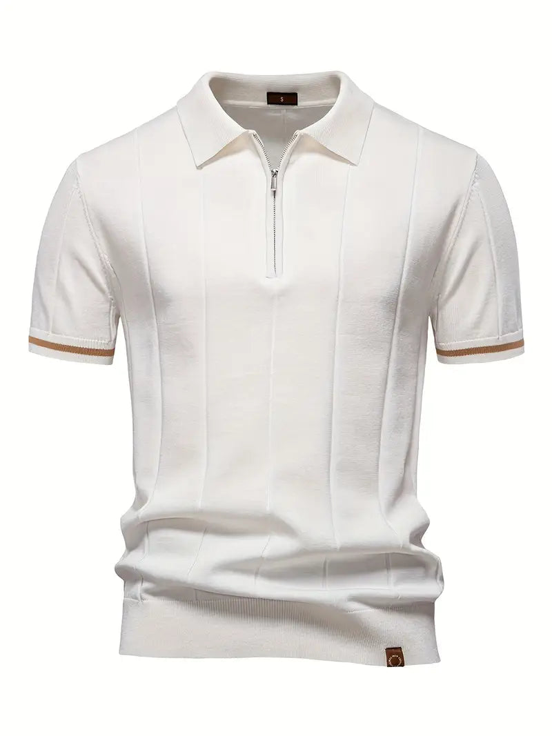 Camisa Polo - Mistura Poliéster Slim