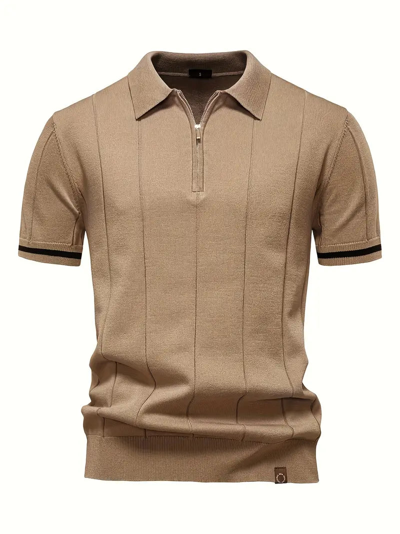 Camisa Polo - Mistura Poliéster Slim