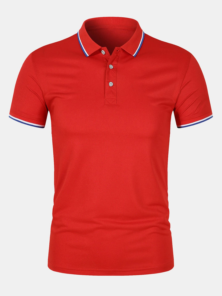 Camisa Polo - Fecho de Botão Malha