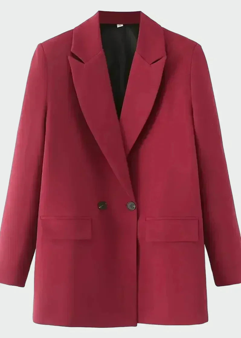 Casaco Oversized com Linha Moderna