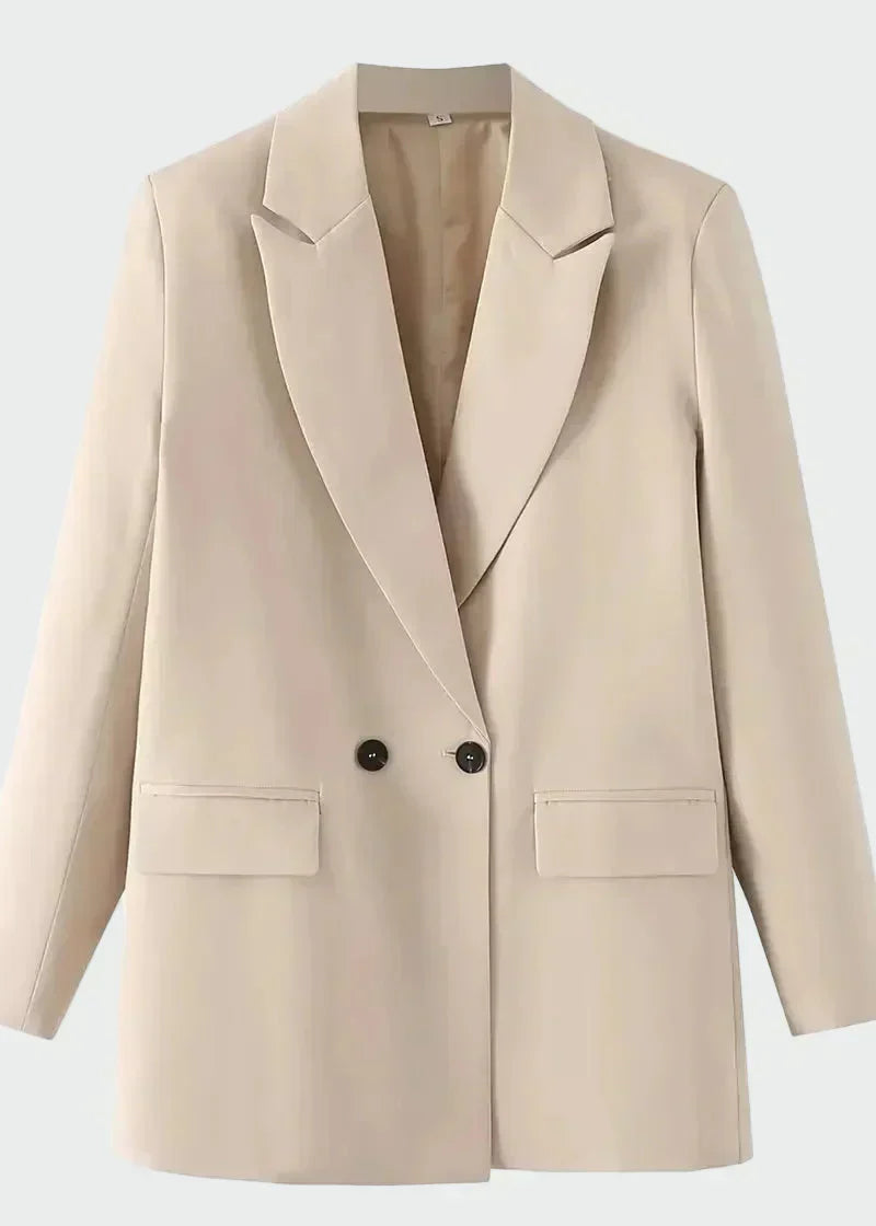 Casaco Oversized com Linha Moderna