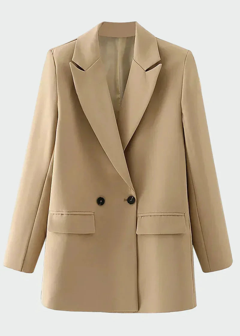 Casaco Oversized com Linha Moderna