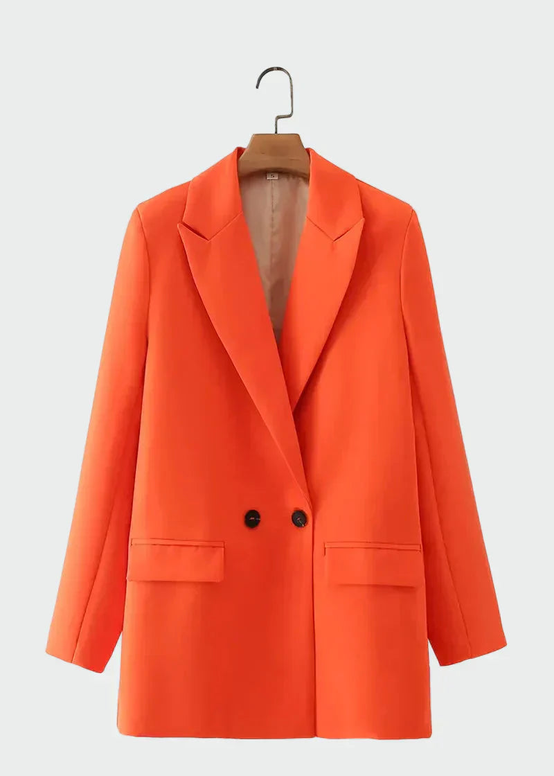 Casaco Oversized com Linha Moderna