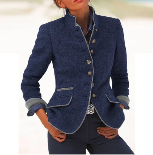 Valéria - Cardigan Elegante Gola Alta