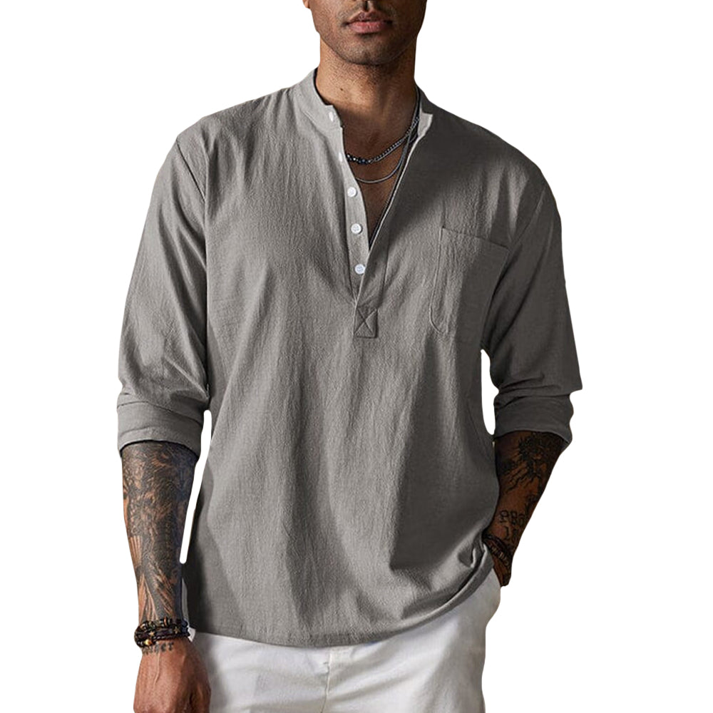 Camisa - Textura Amassada Respirável