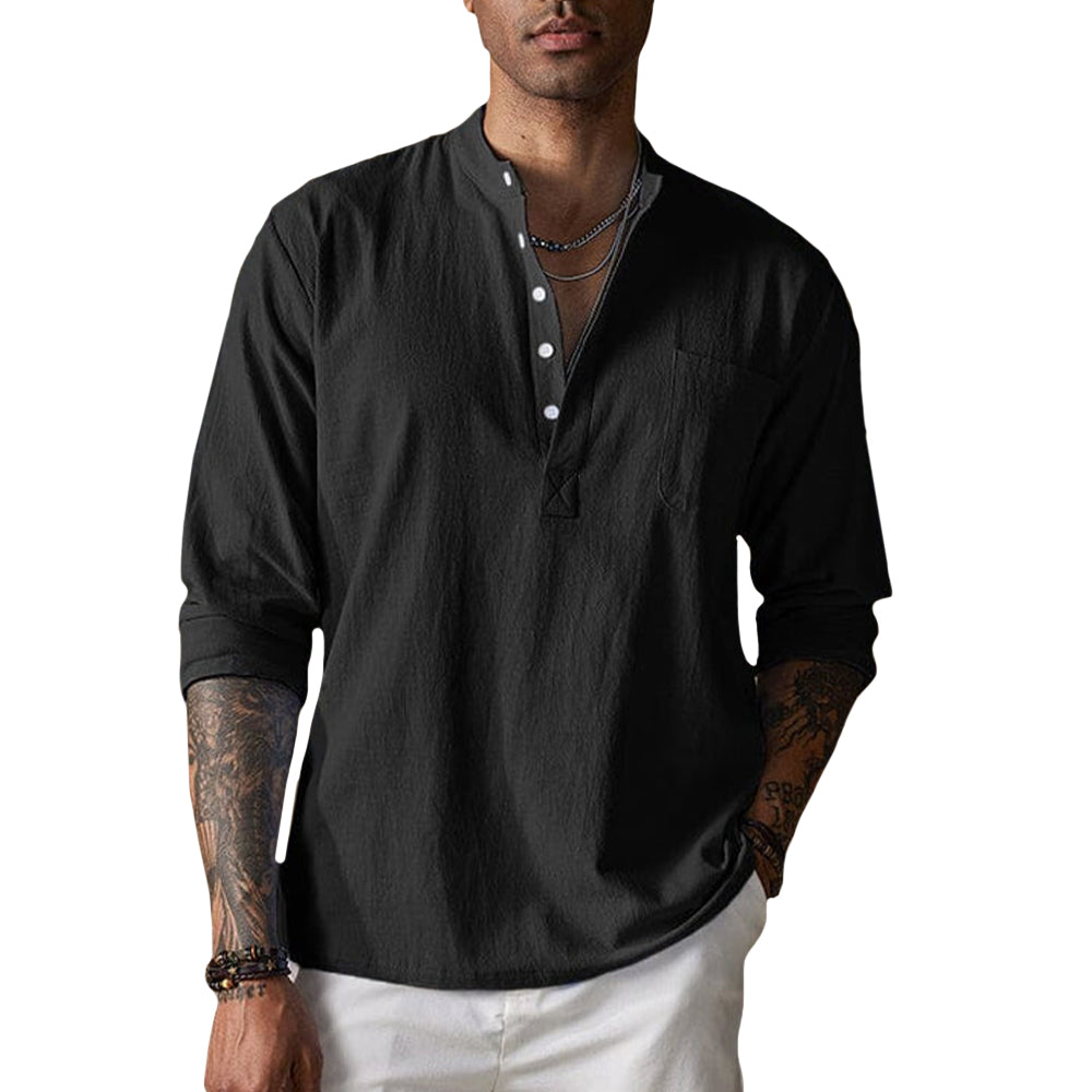 Camisa - Textura Amassada Respirável
