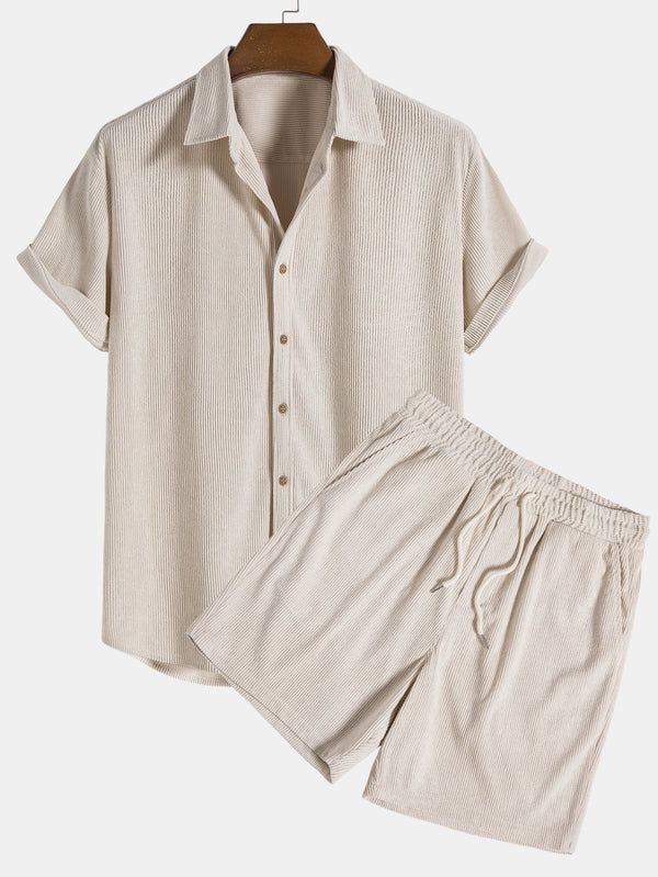Conjunto de Camisa - Veludo Cotelê