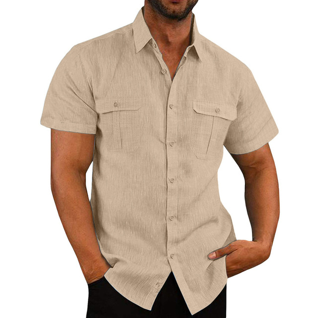 Camisa - Manga Curta Dois Bolsos