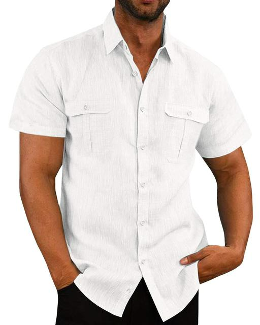 Camisa - Manga Curta Dois Bolsos