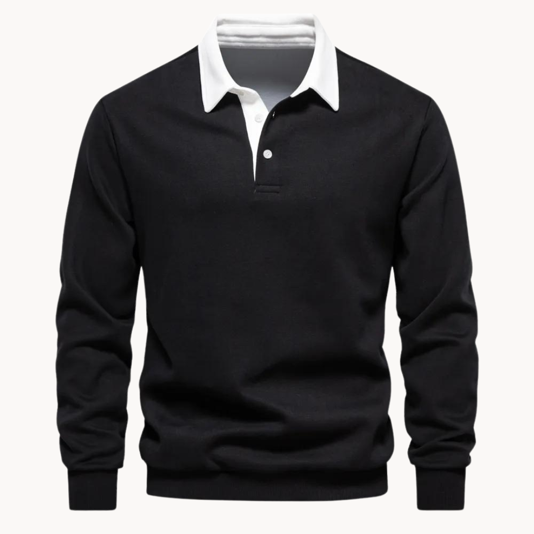 Sweatshirt Polo Soft-Blend - Flexível