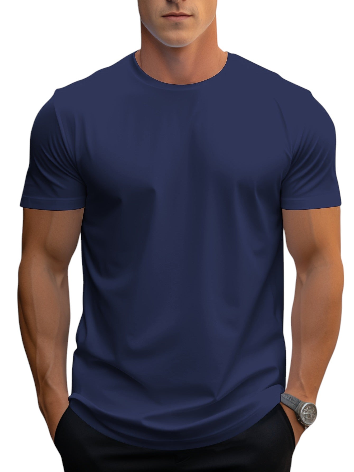 T-Shirt - Corte Regular Decote Suave