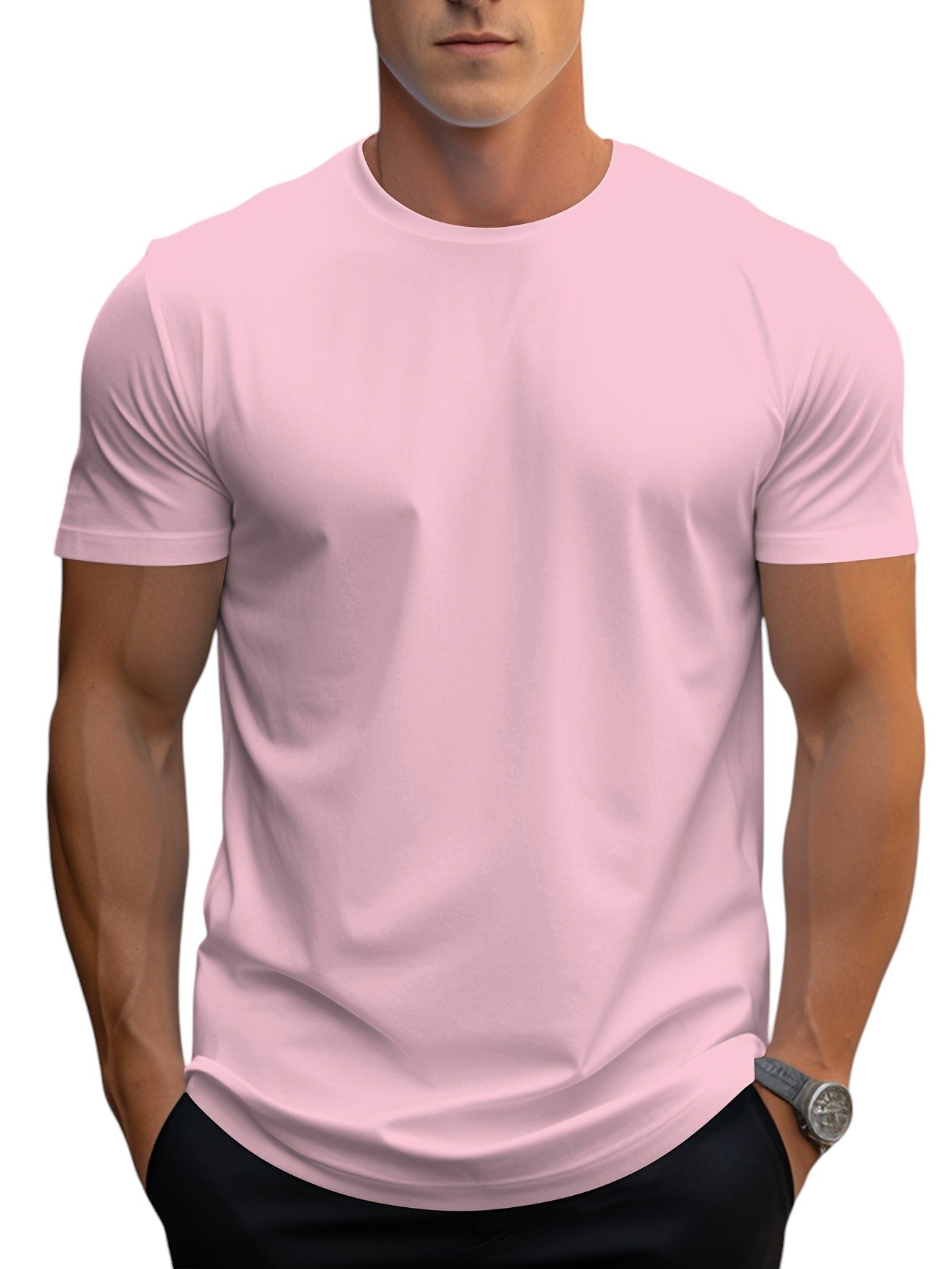 T-Shirt - Corte Regular Decote Suave