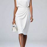 Vestido Vieri Elegante e Drapeado