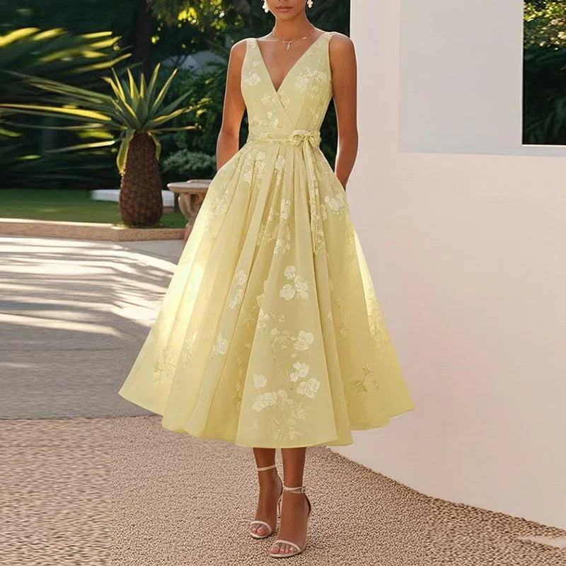 Catarina - Vestido Midi Elegante